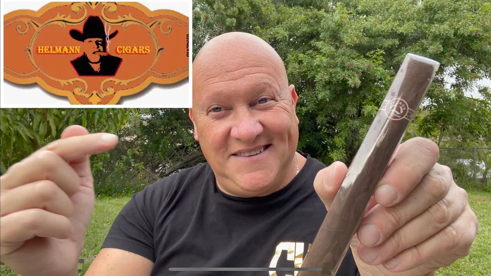 AJ Helmann presenting How to smoke a cigar properly