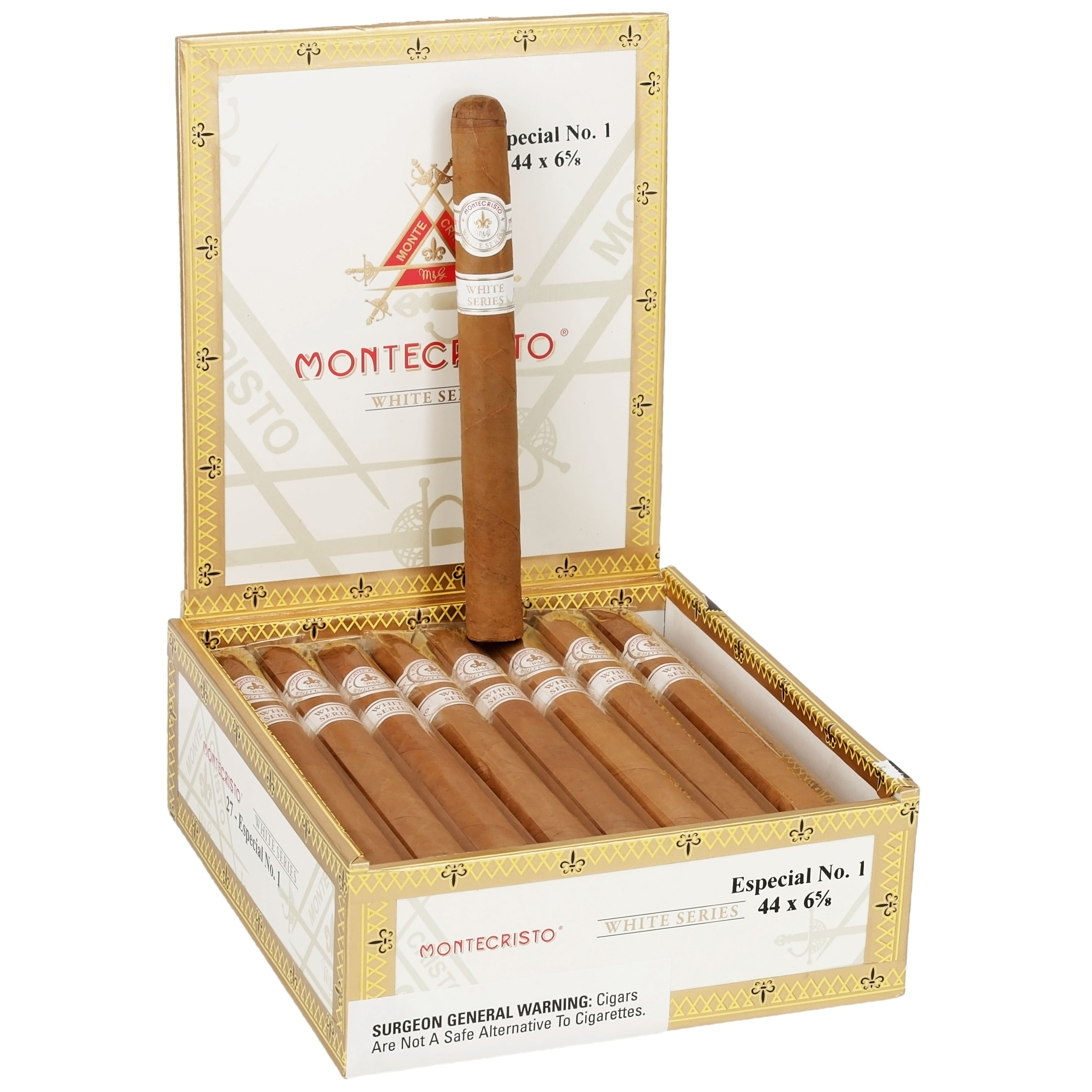 Montecristo White Especial No. 1 44 X 6 5/8 — Box Of 27
