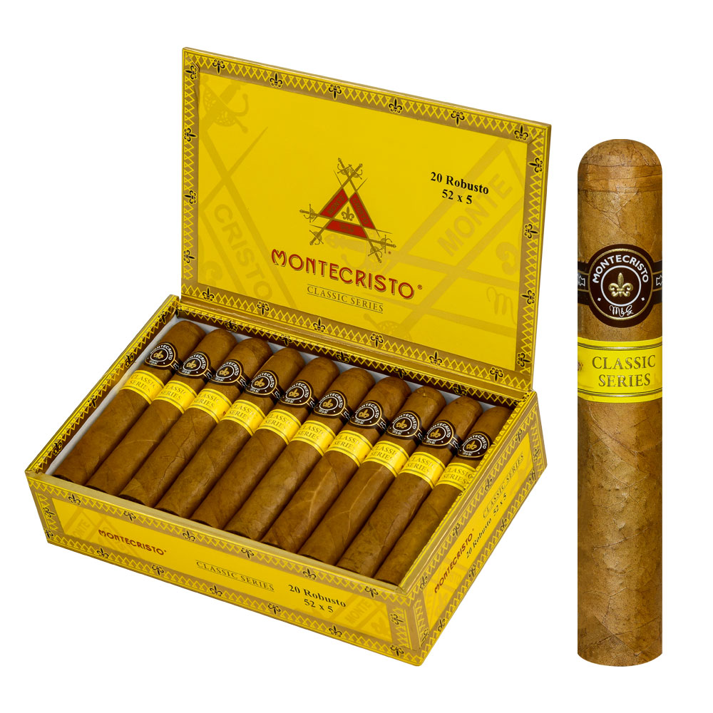 Montecristo Classic Collection Robusto 52 X 5 — Box Of 20