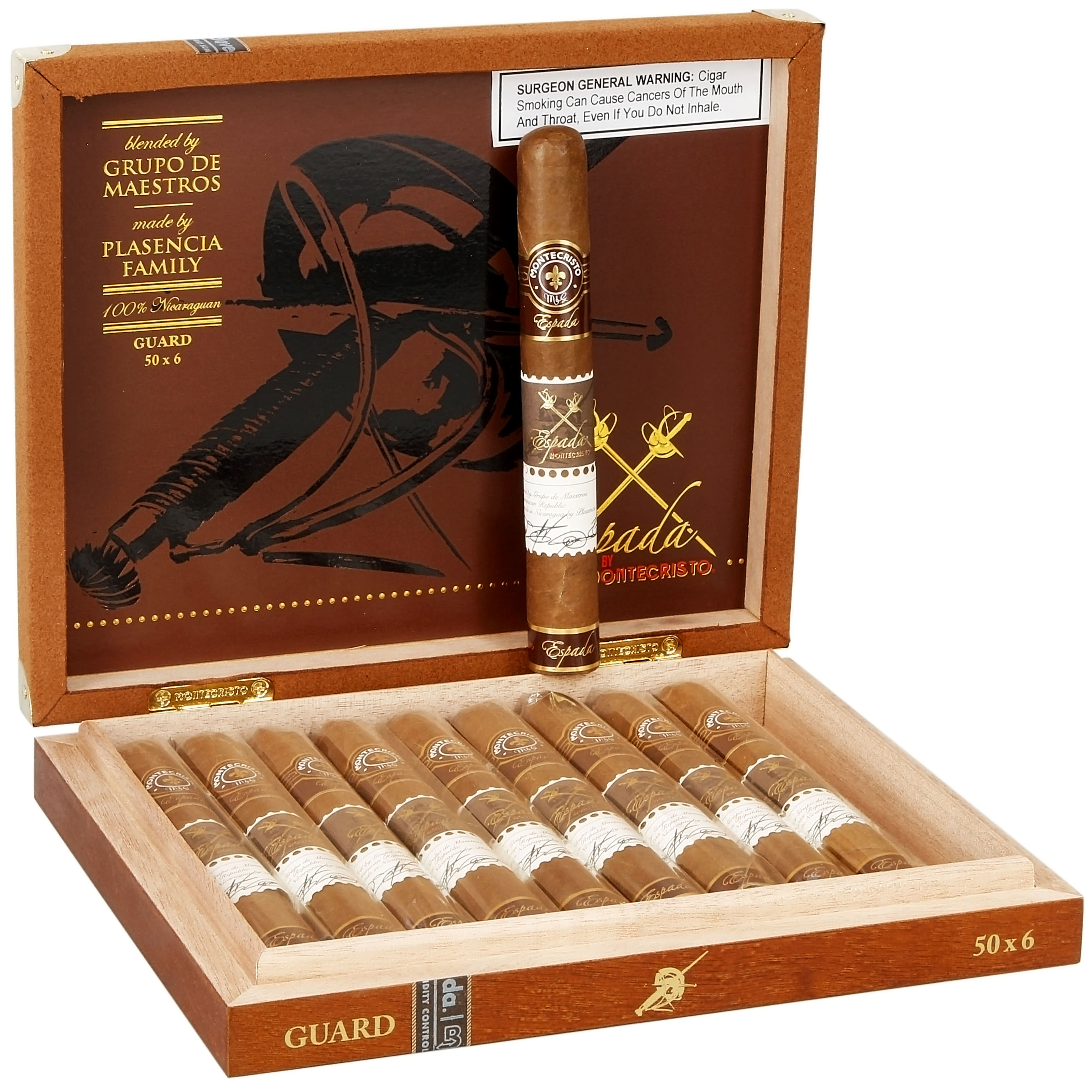 Montecristo Espada Guard 50 X 6 — Box Of 10