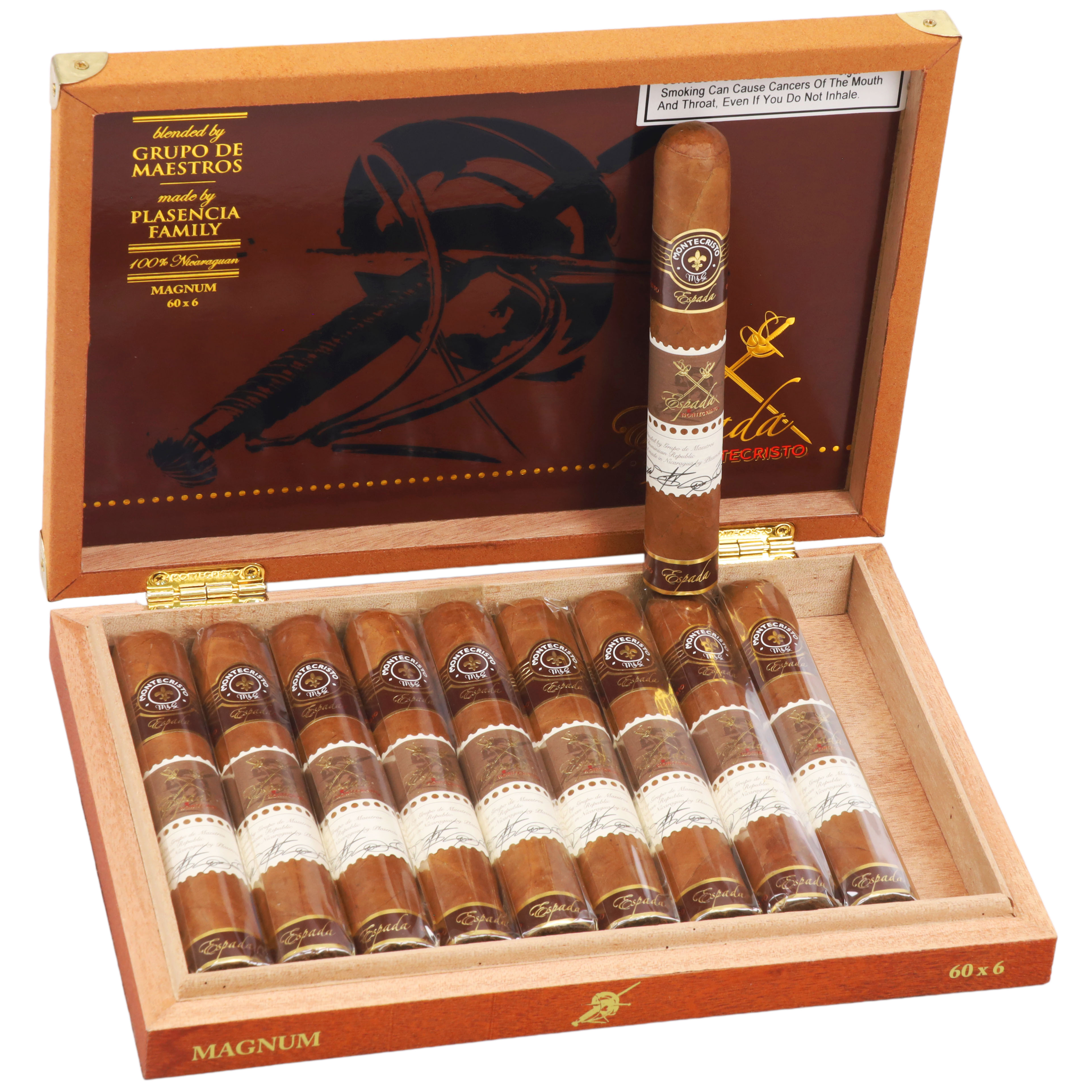 Montecristo Espada Magnum Especial 60 x 6 — Box Of 10