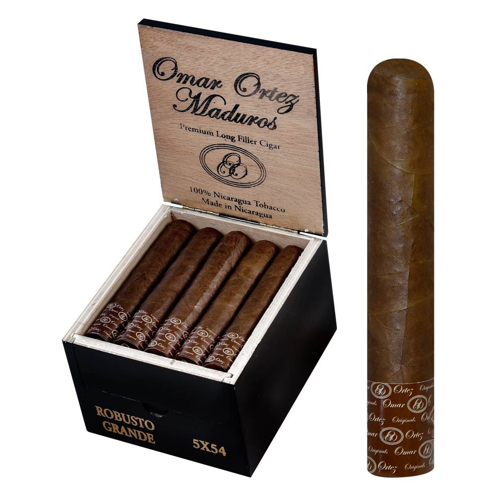Omar Ortez Maduro Robusto 54 X 5 — Box Of 20
