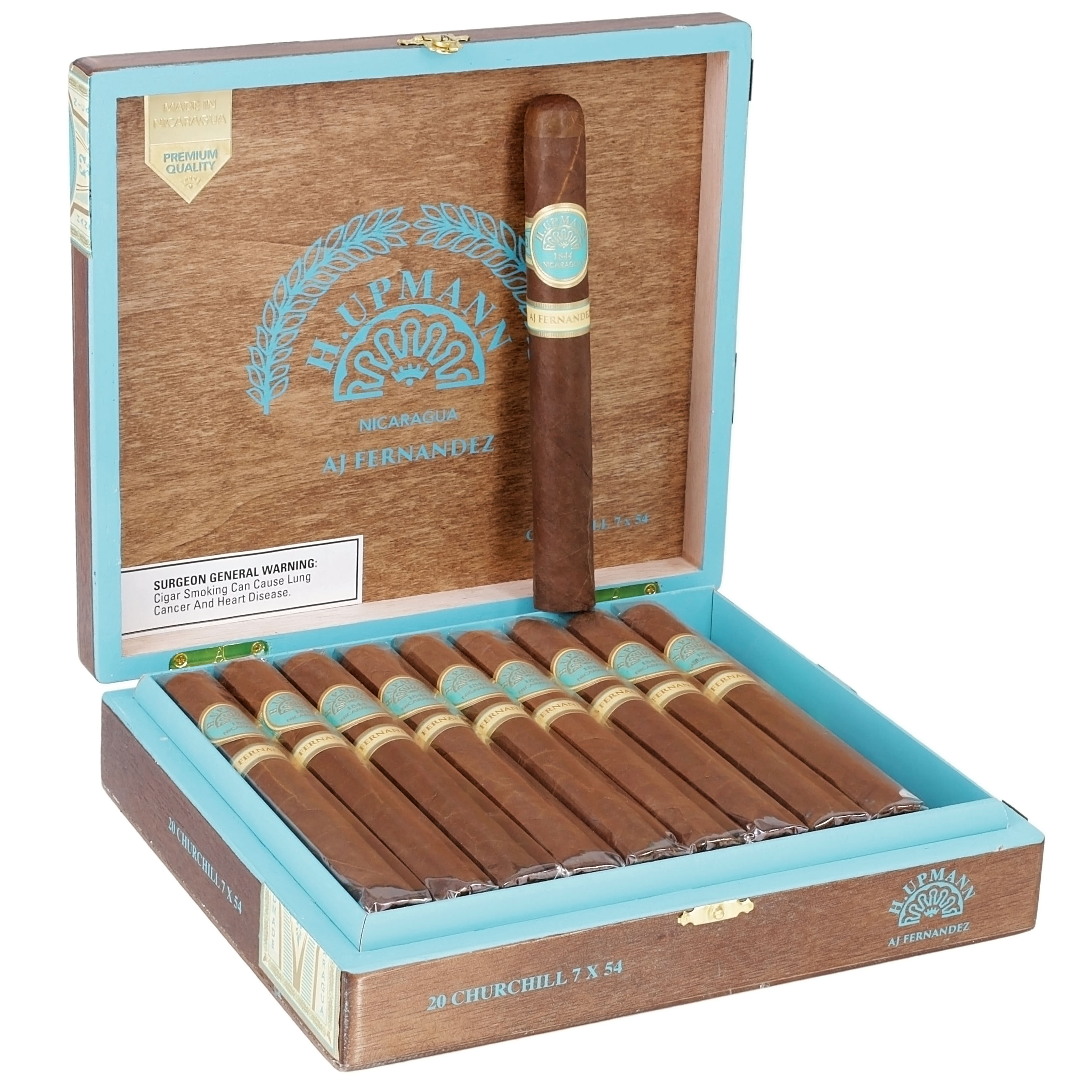 H Upmann By Aj Fernandez Churchill 54 X 7 — Box Of 20