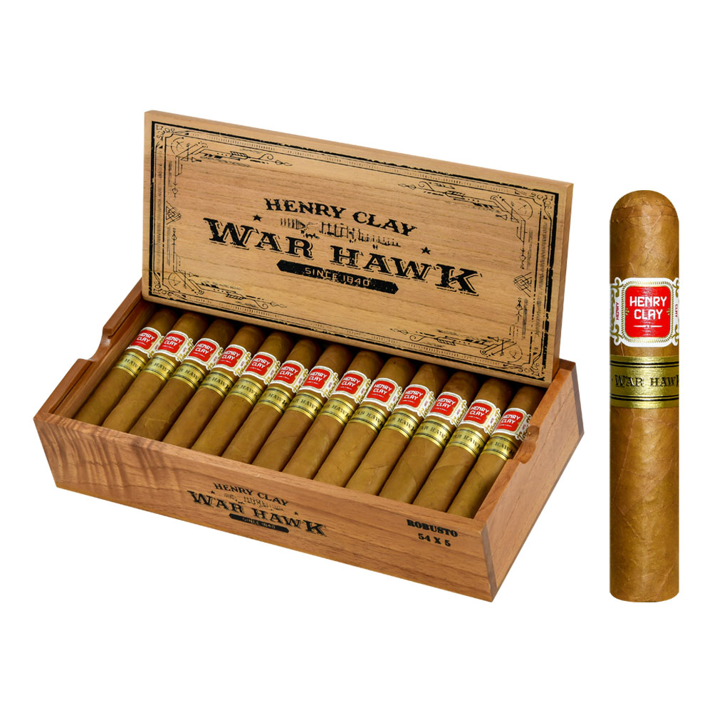 Henry Clay War Hawk Robusto 54 X 5 — Box Of 25