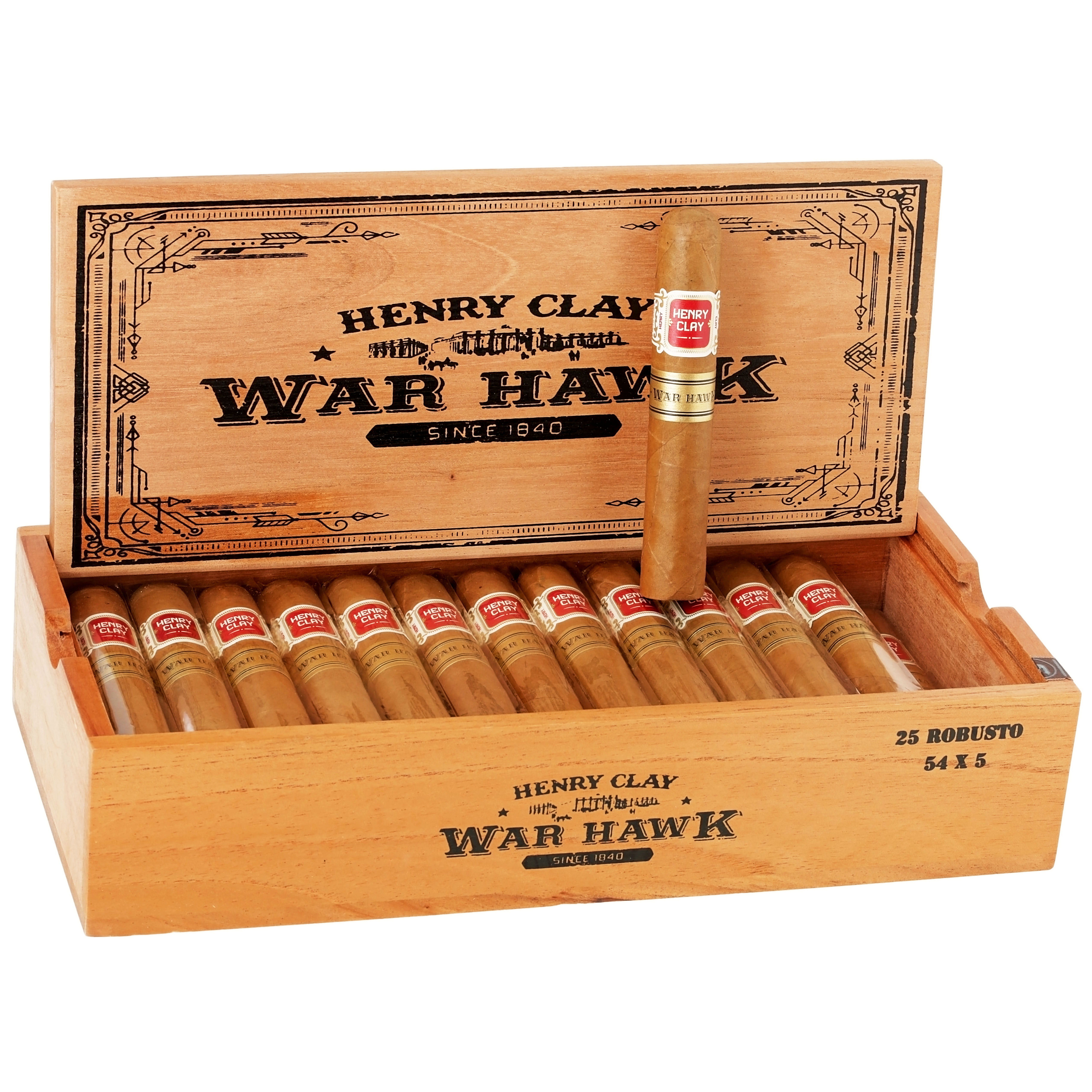 Henry Clay War Hawk packaging