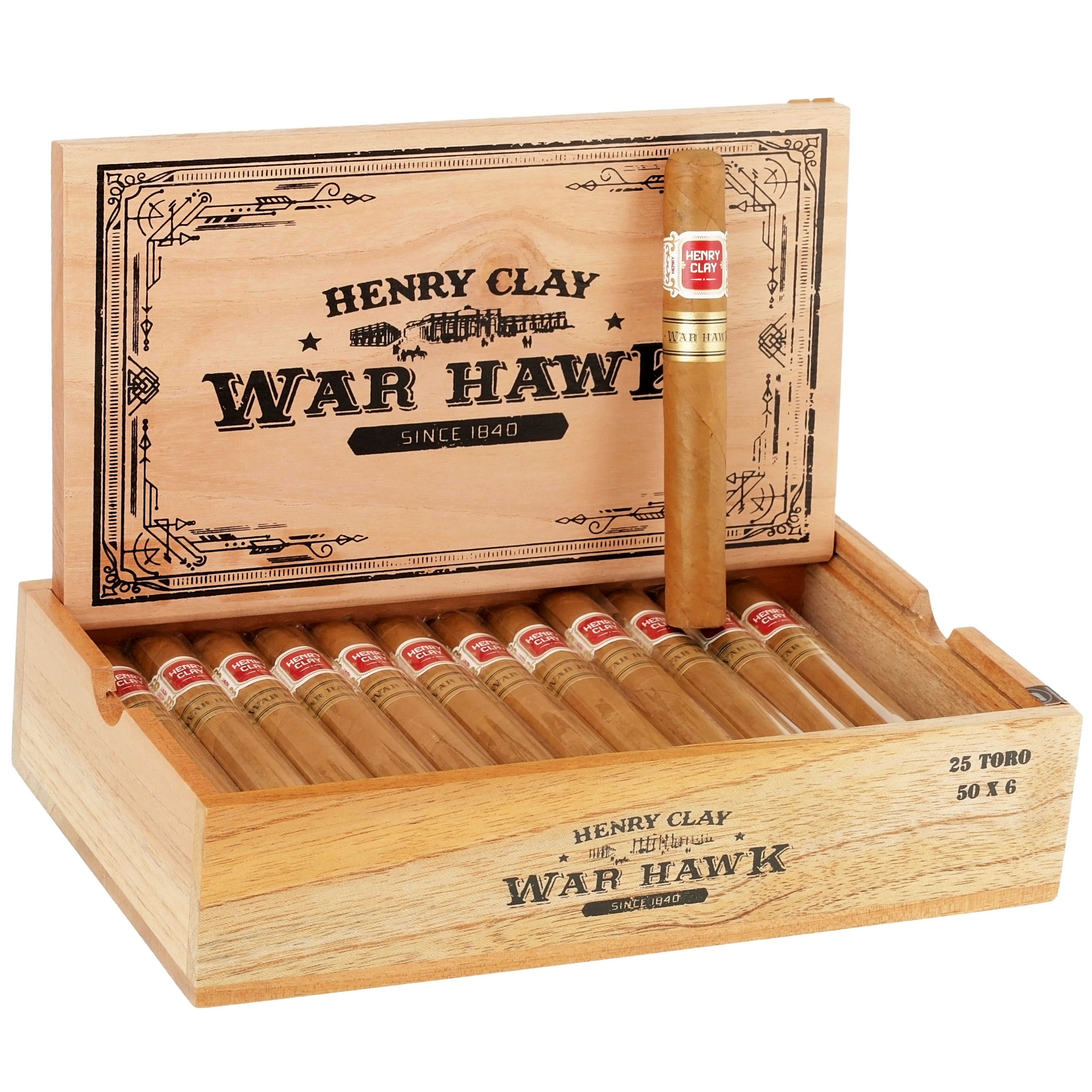 Henry Clay War Hawk packaging