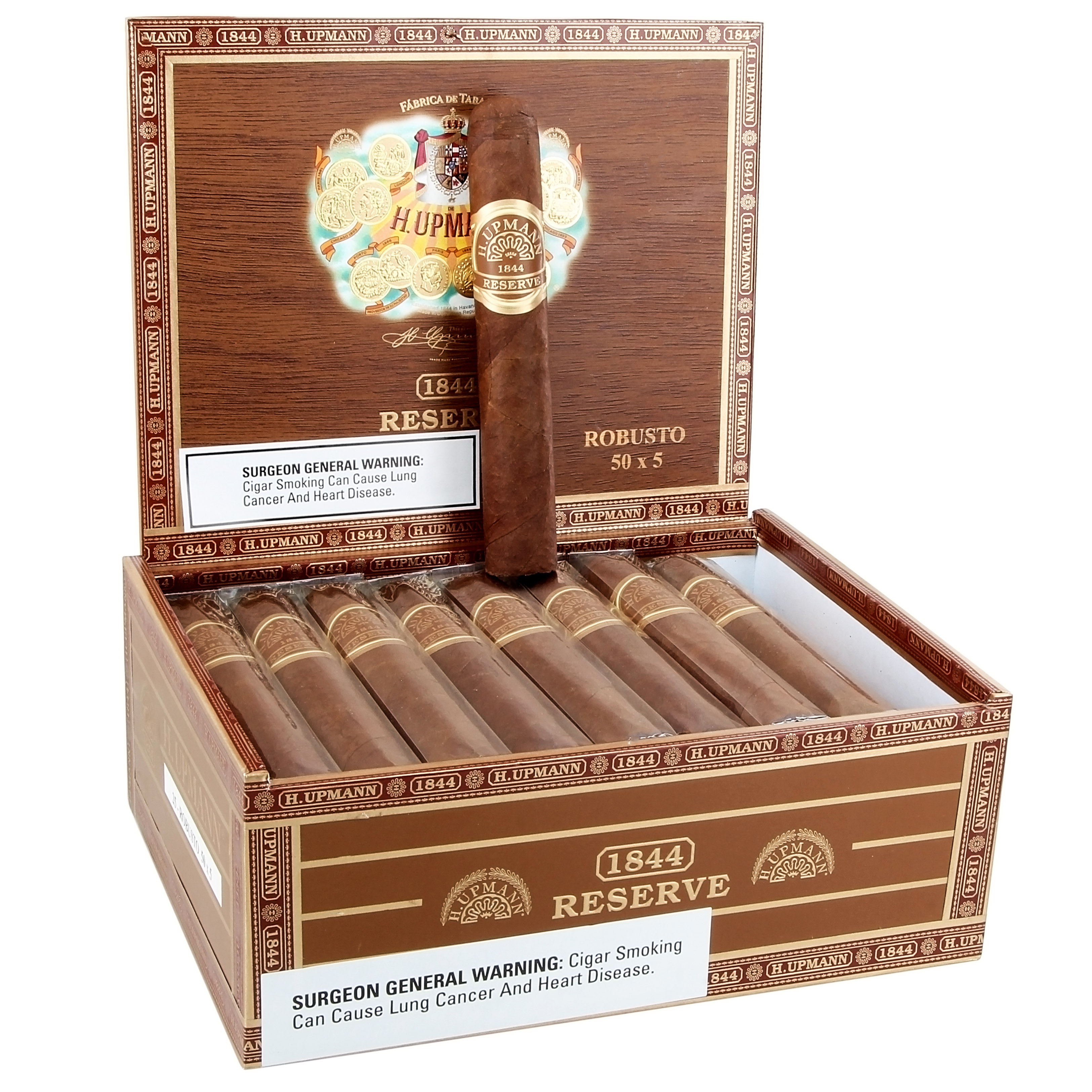 H Upmann 1844 Reserve Robusto 50 X 5 — Box Of 25