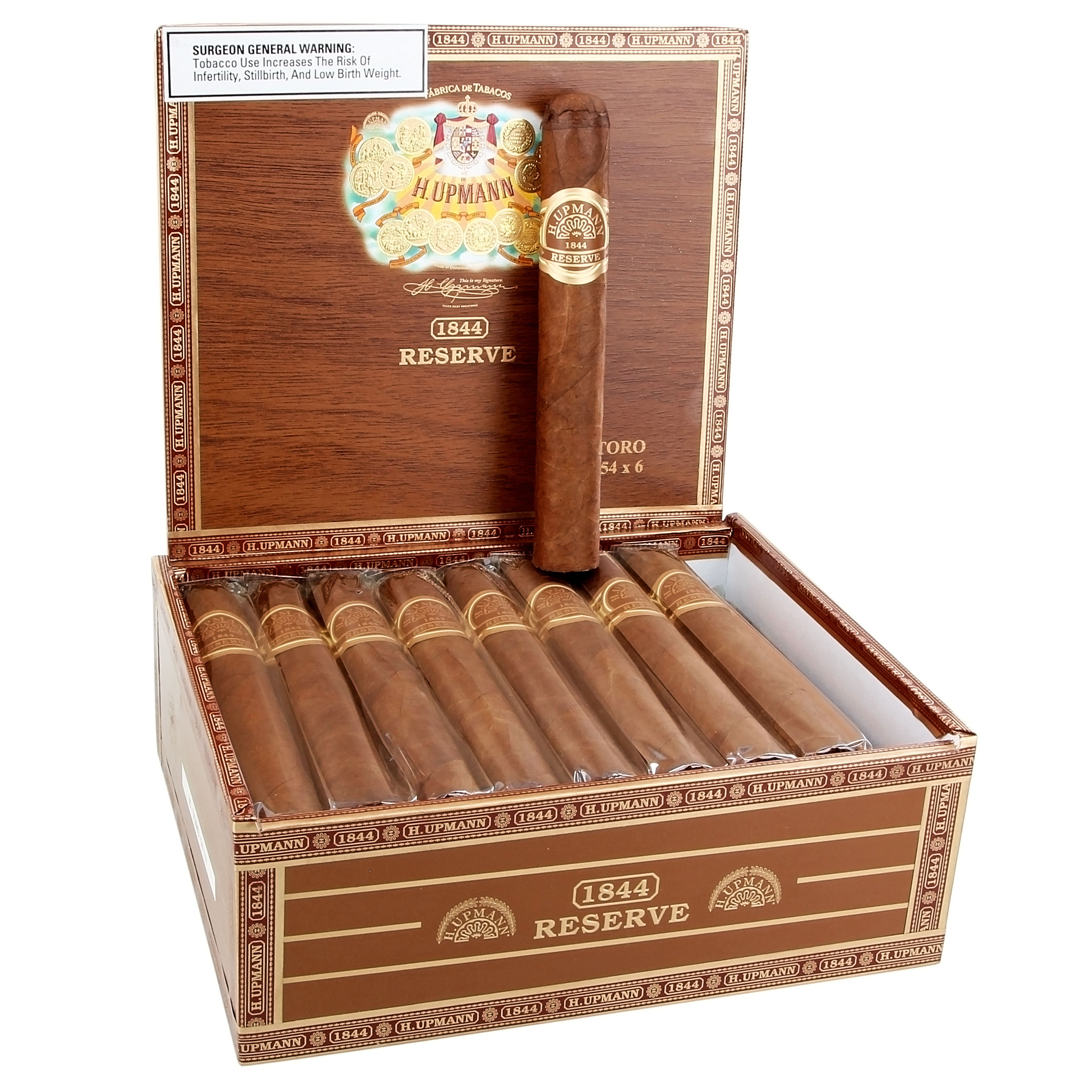 H Upmann 1844 Reserve Toro 54 X 6 — Box Of 25