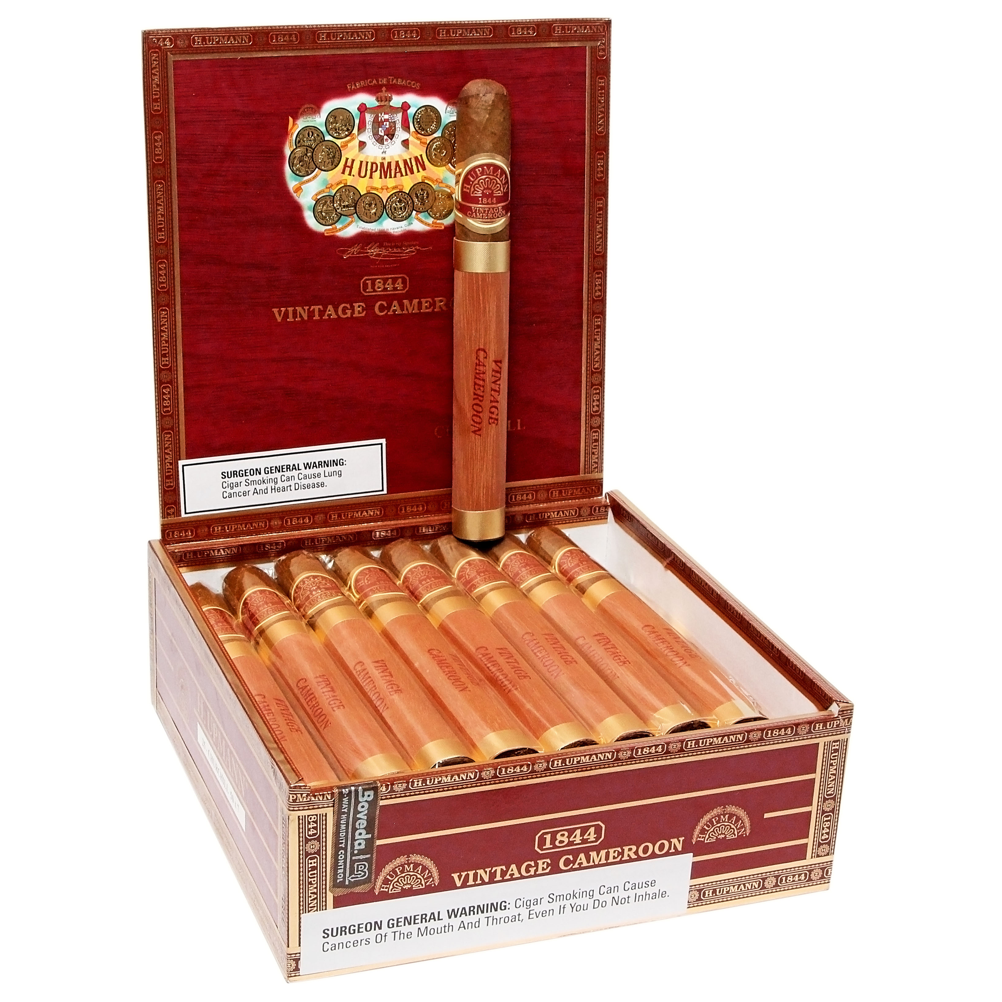H Upmann Vintage Cameroon Churchill 50 X 7 — Box Of 25