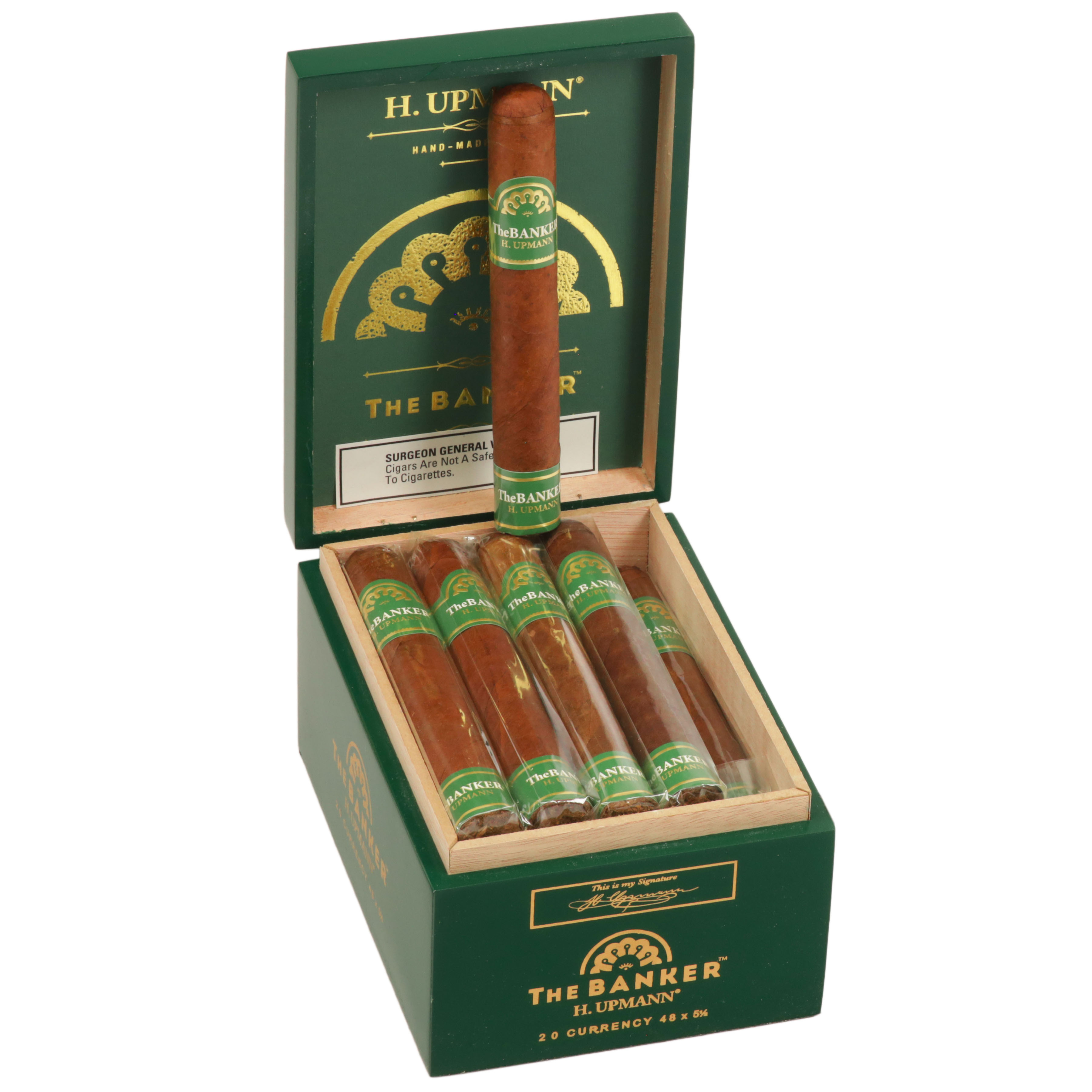 H Upmann The Banker Currency 48 X 5 1/2 — Box Of 20