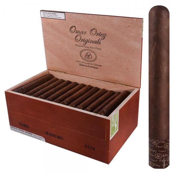 Omar Ortez Maduro Toro 54 X 6 — Box Of 60