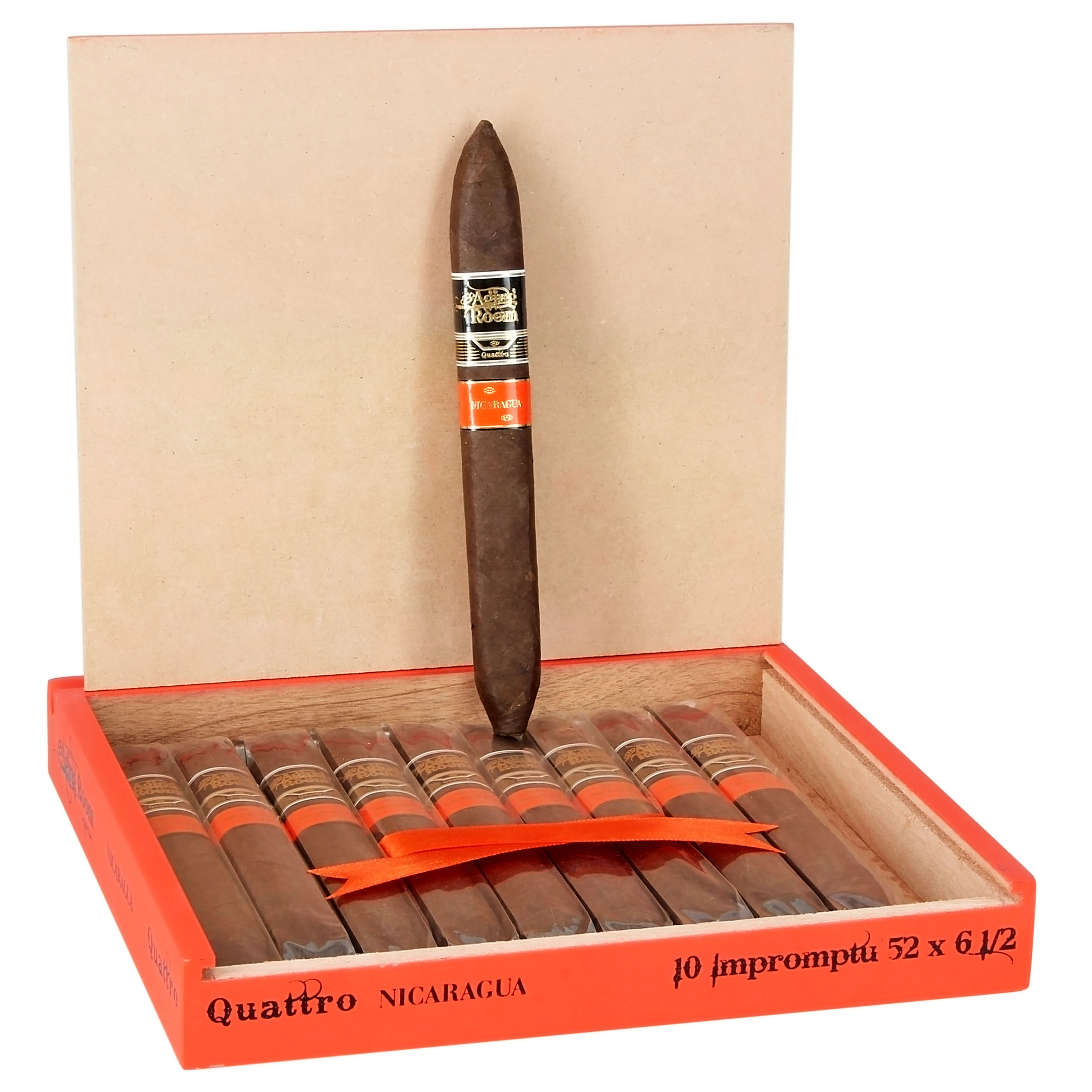 Aging Room Quattro Nicaragua Impromptu 52 X 6 1/2 — Box Of 10