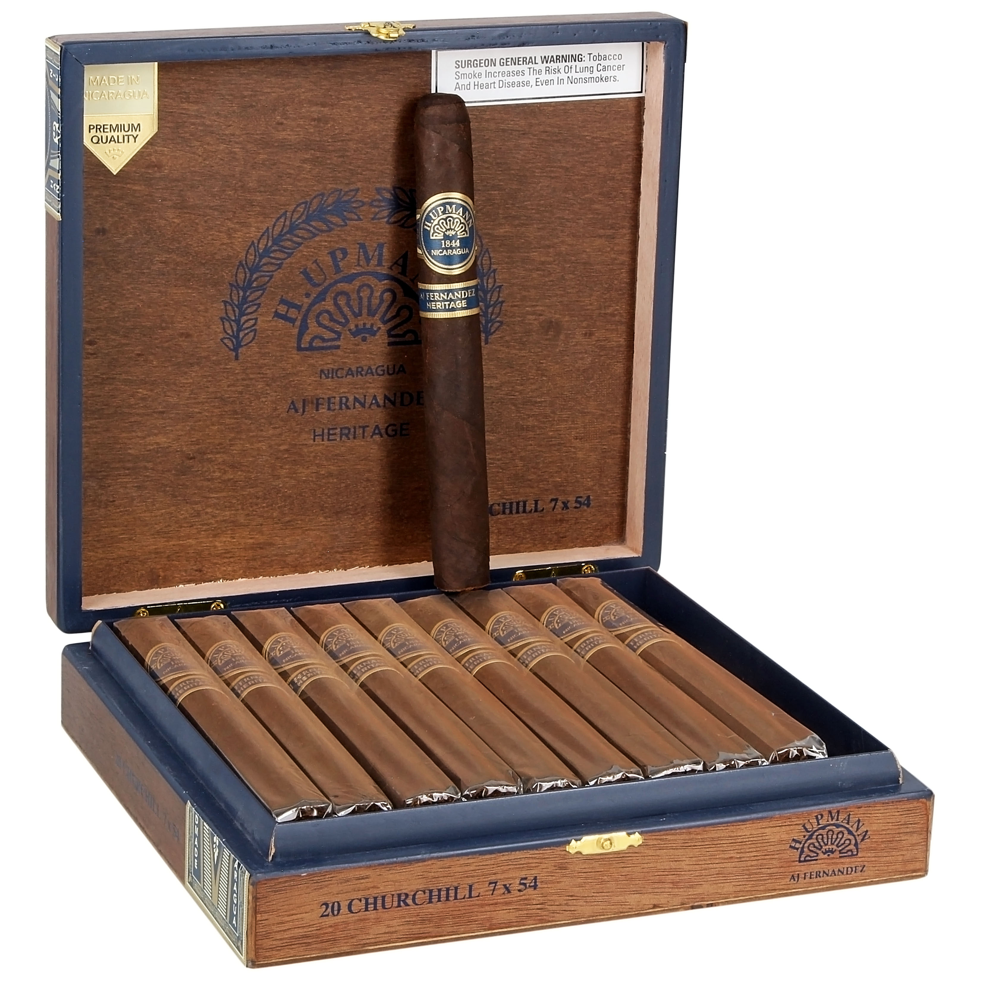 H Upmann Nica Ajf Heritage Churchill 54 X 7 — Box Of 20
