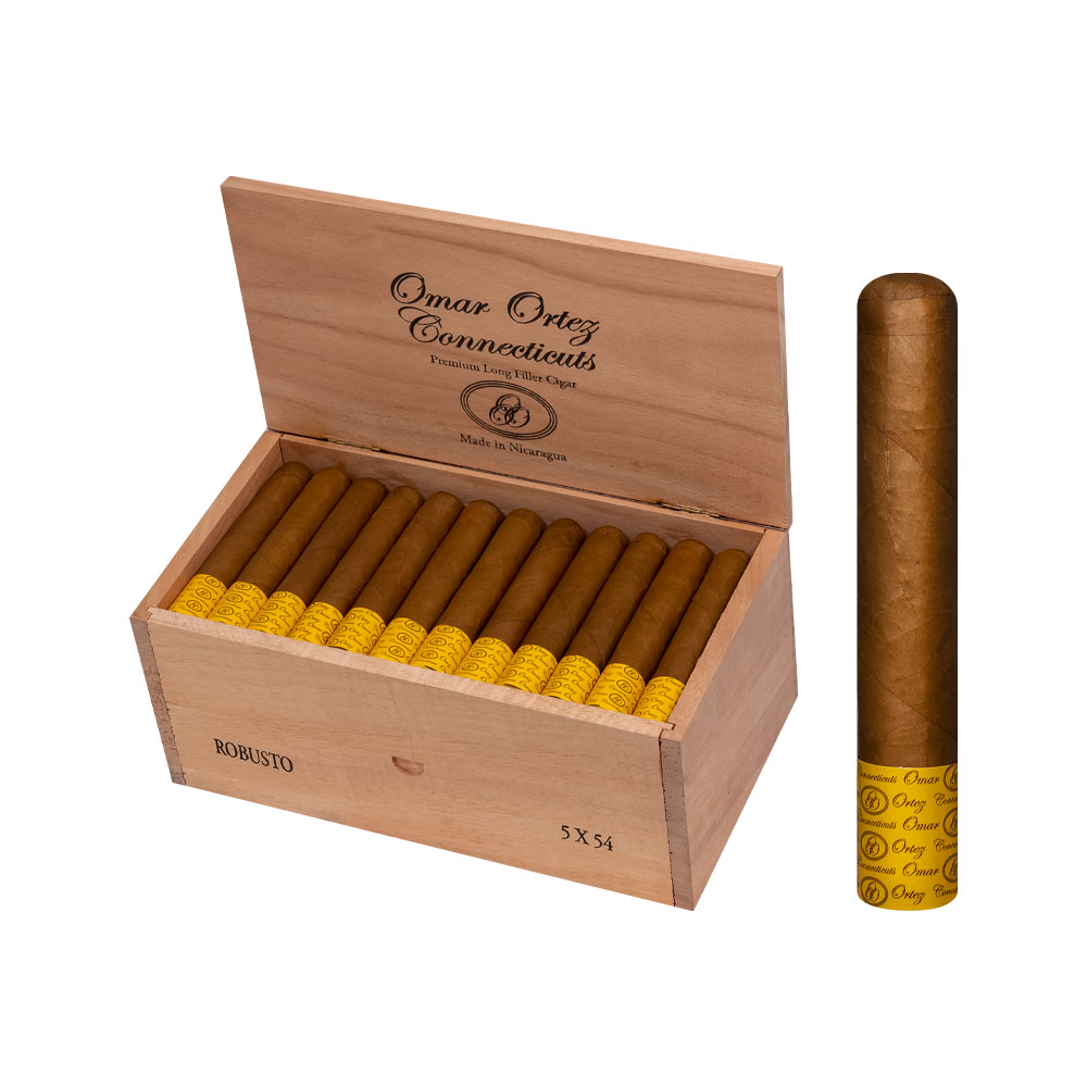 Omar Ortez Connecticuts Robusto 54 X 5 — Box Of 60