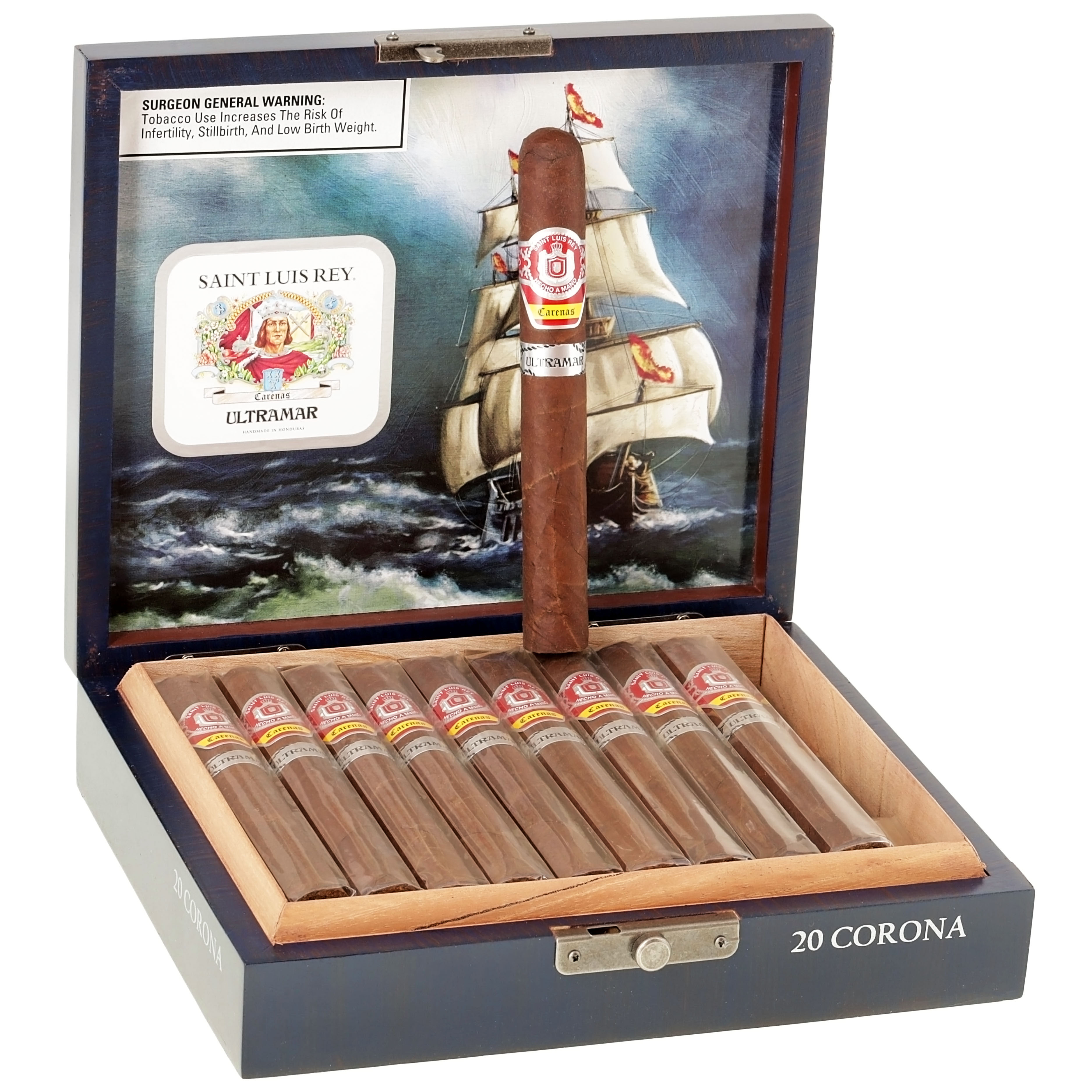 Saint Luis Rey Carenas Ultramar packaging