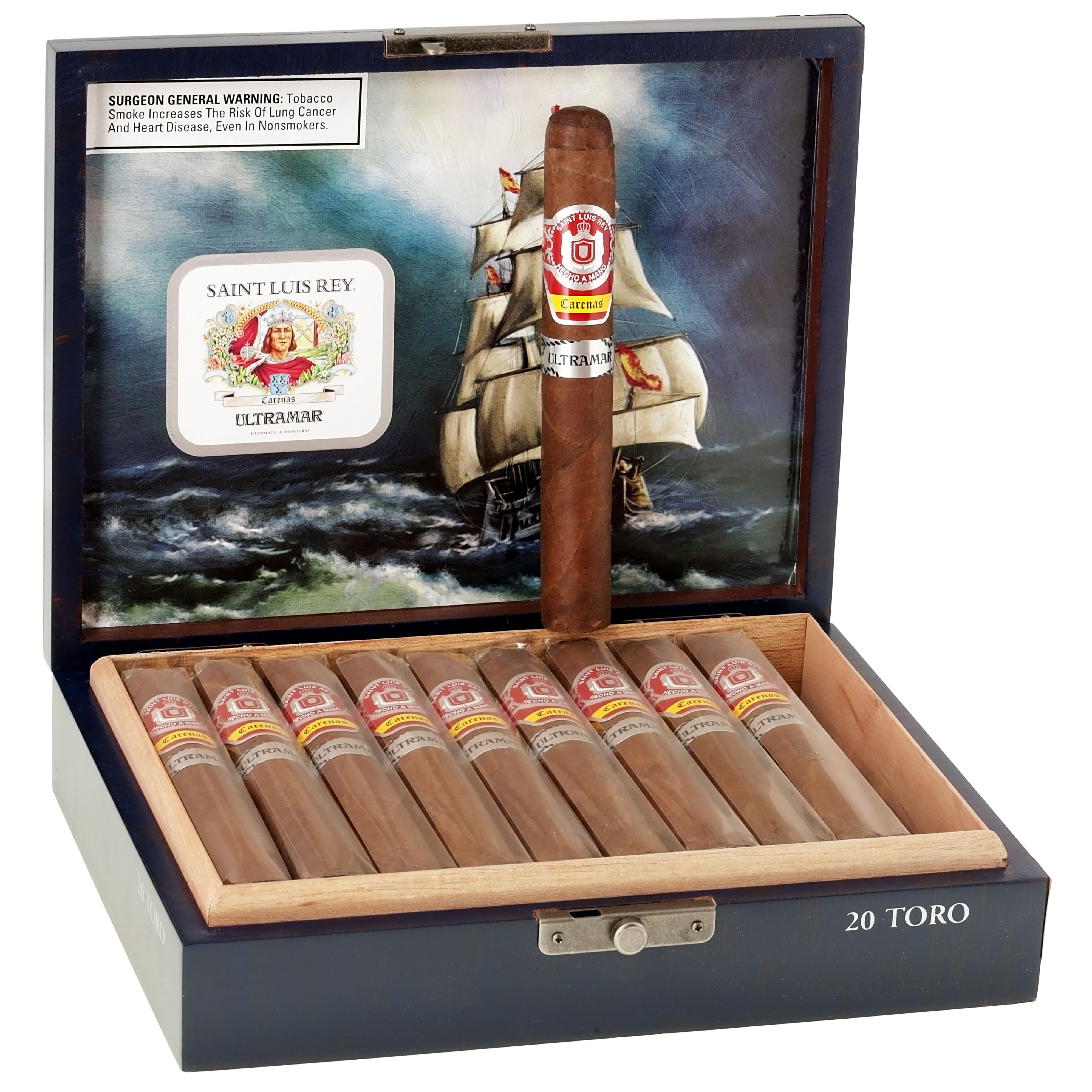 Saint Luis Rey Carenas Ultramar packaging