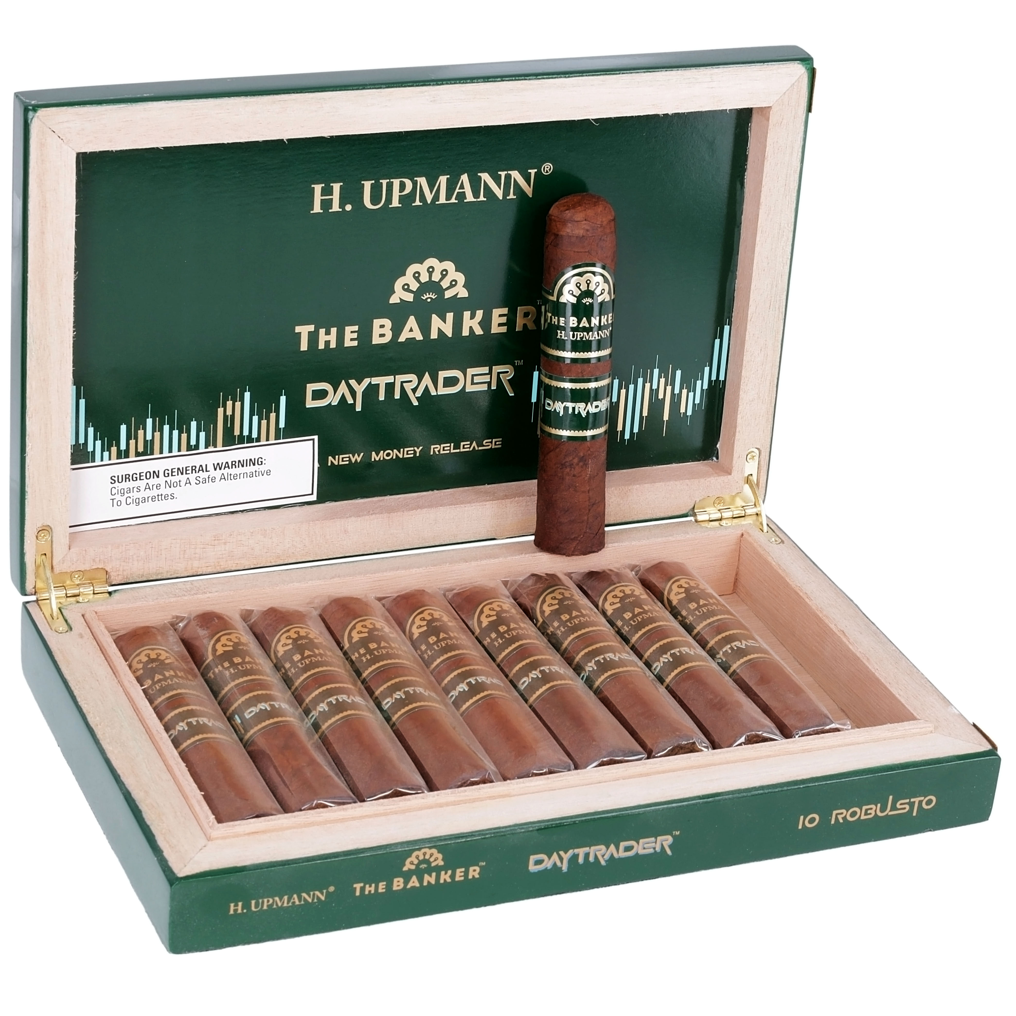 H Upmann The Banker Daytrader Robusto 54 X 4 1/2 — Box Of 10