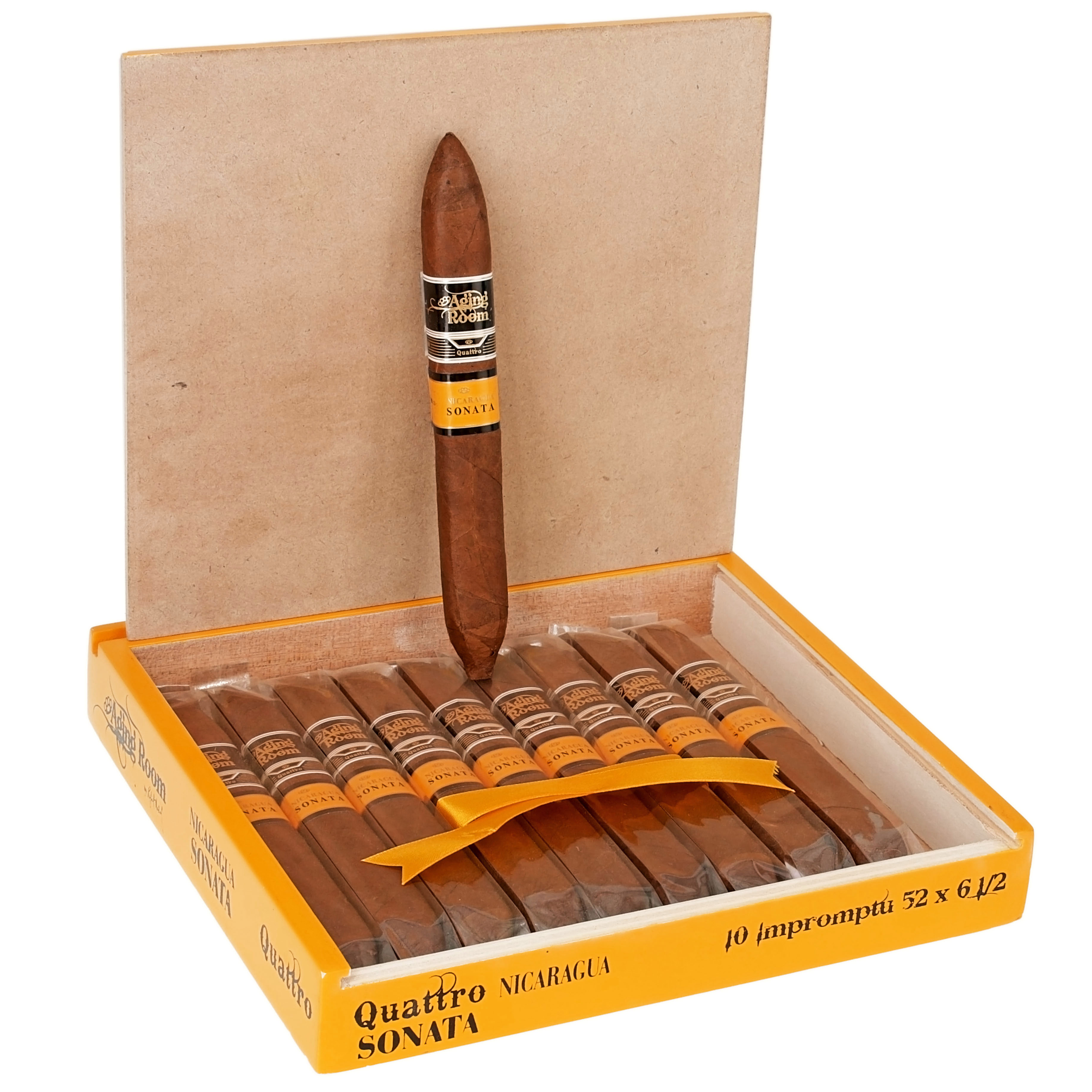 Aging Room Quattro Nicaragua Sonata Figuardo 52 X 6 1/2 — Box Of 10