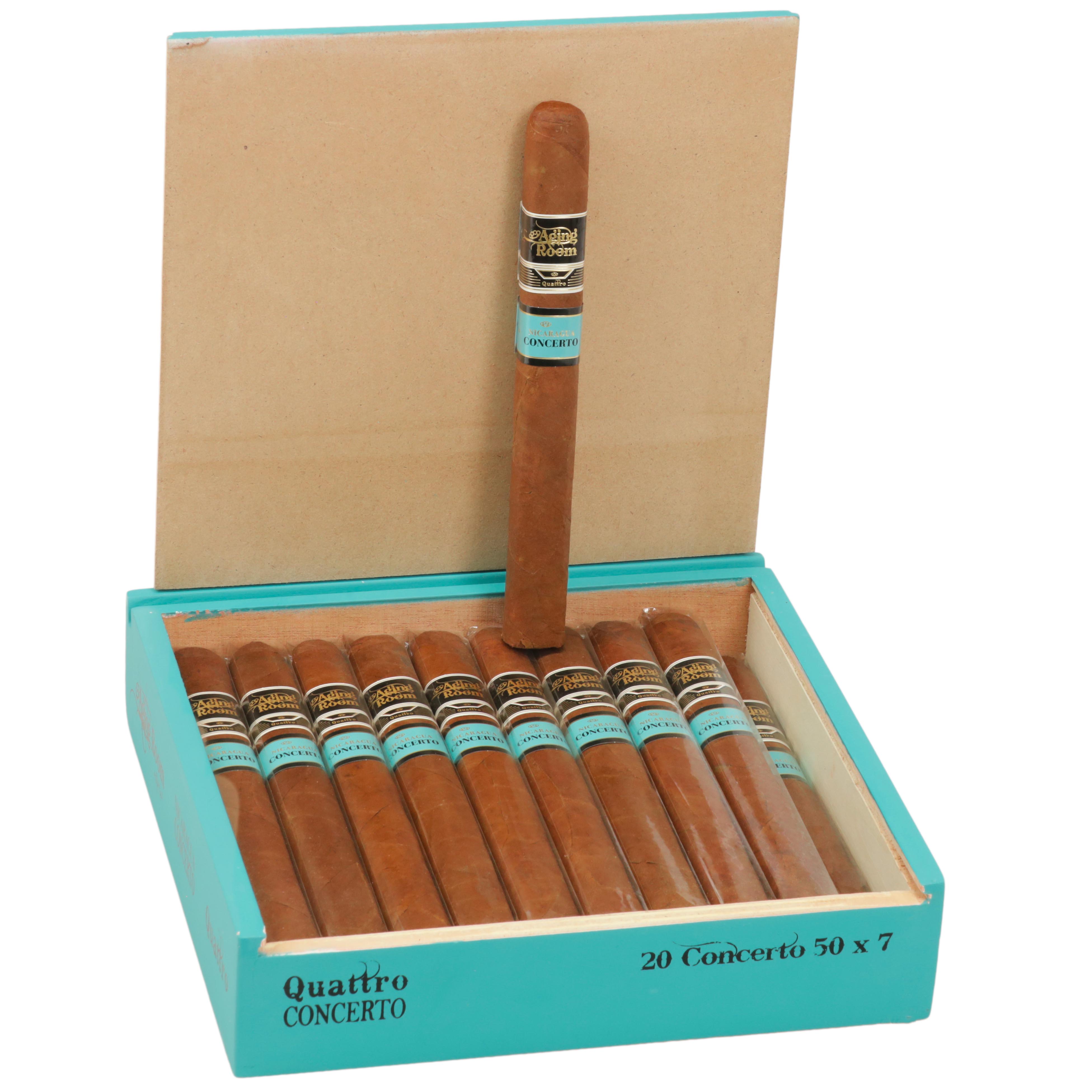 Aging Room Quattro Nicaragua Concerto Concerto 50 X 7 — Box Of 20