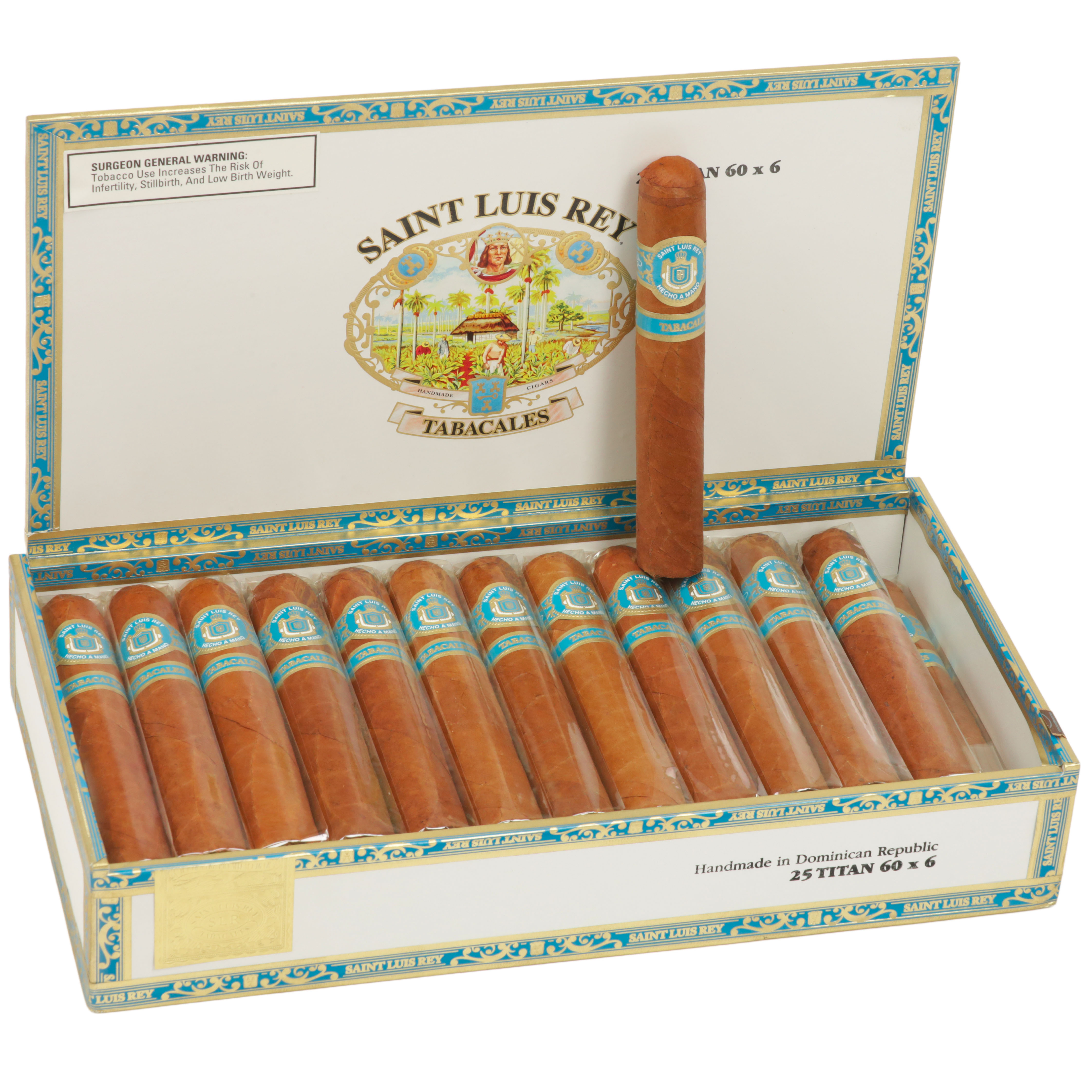 Saint Luis Rey packaging
