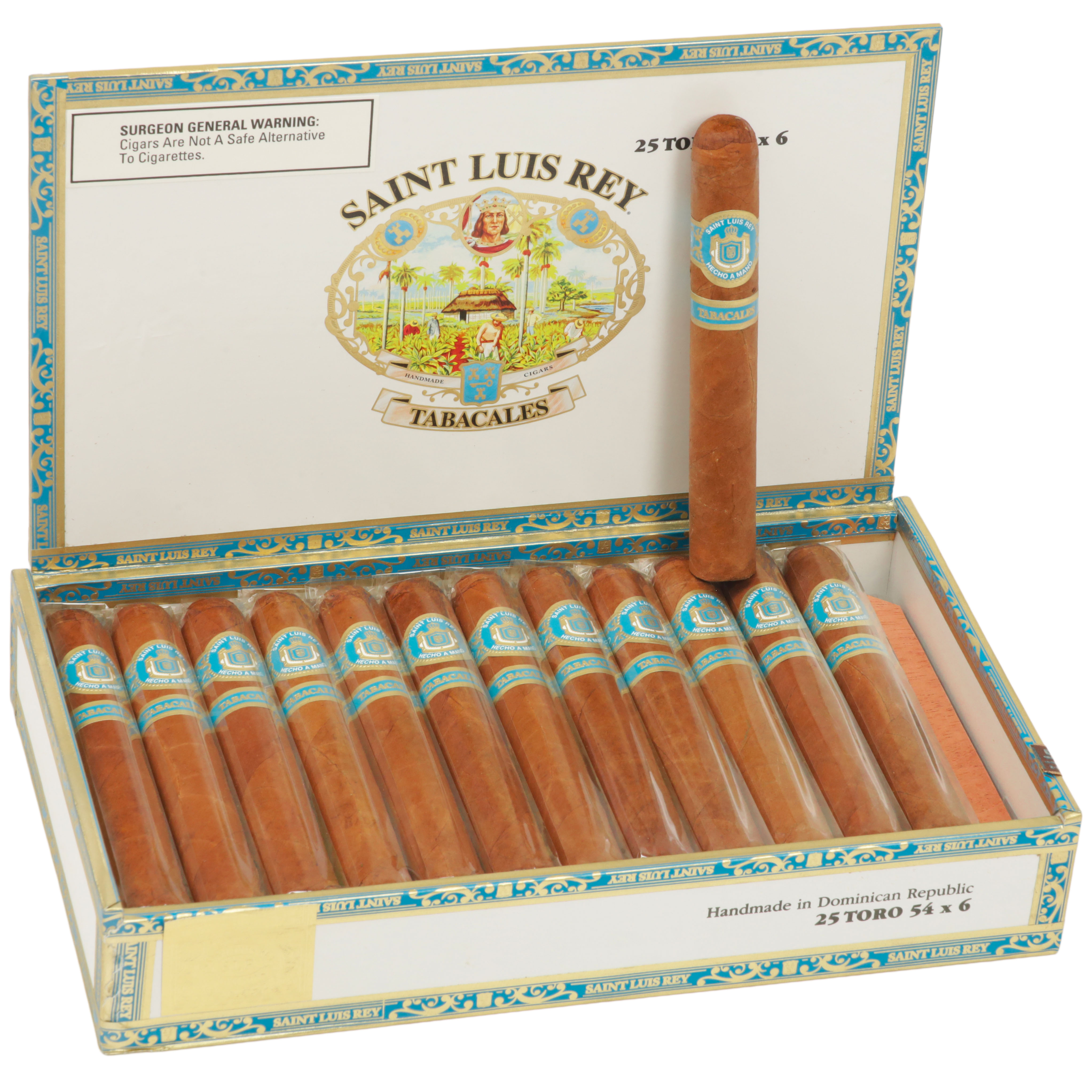 Saint Luis Rey packaging