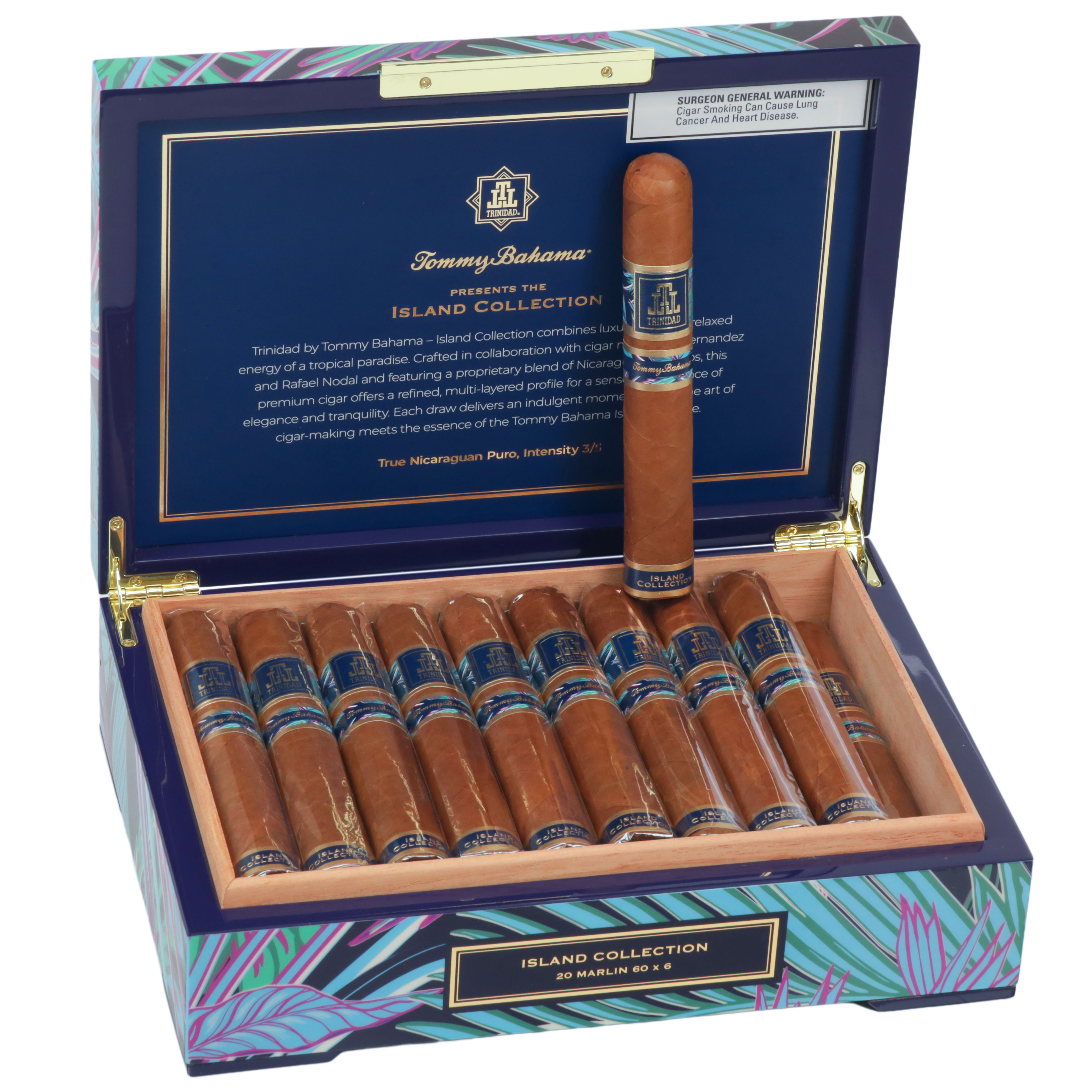 Trinidad By Tommy Bahama packaging