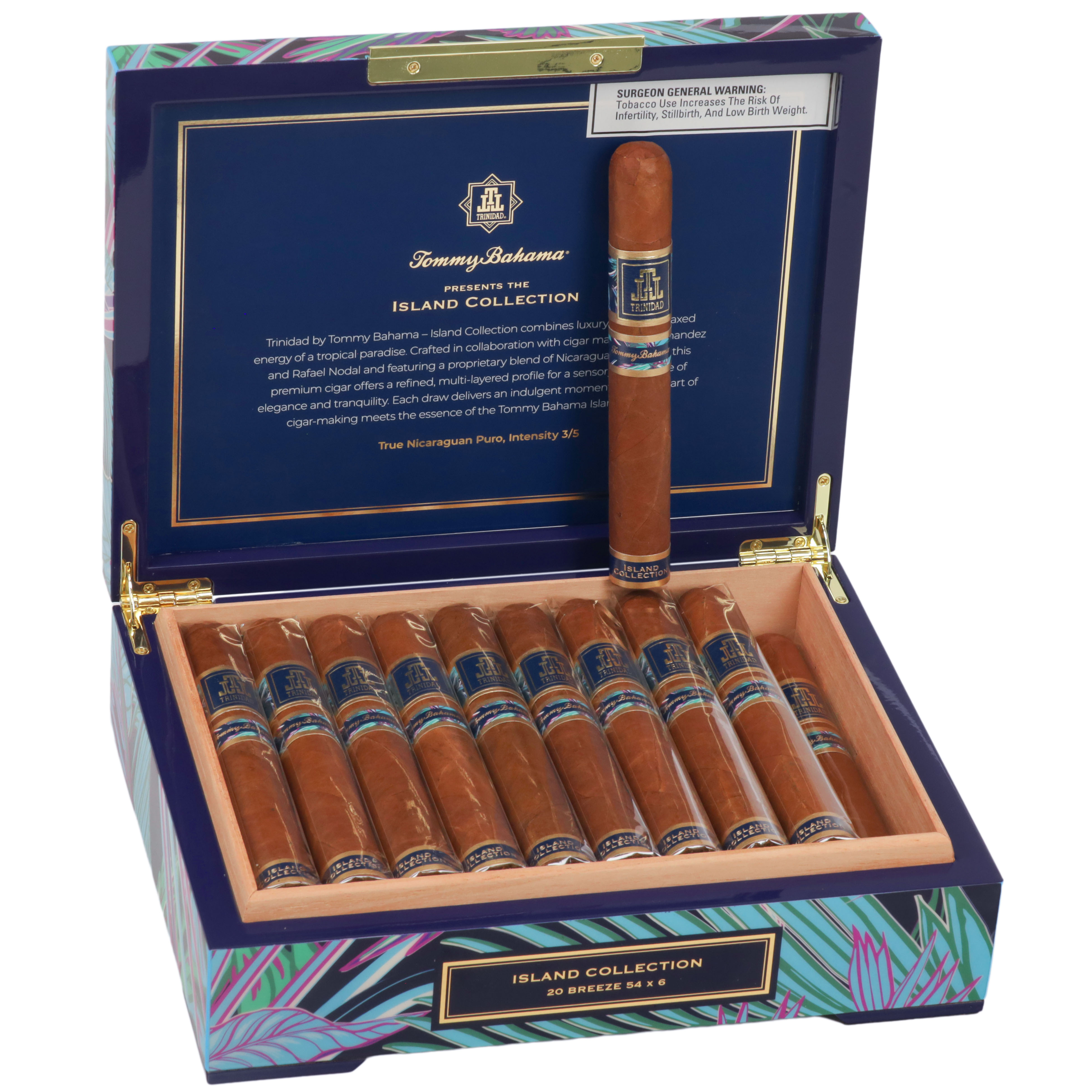 Trinidad By Tommy Bahama packaging