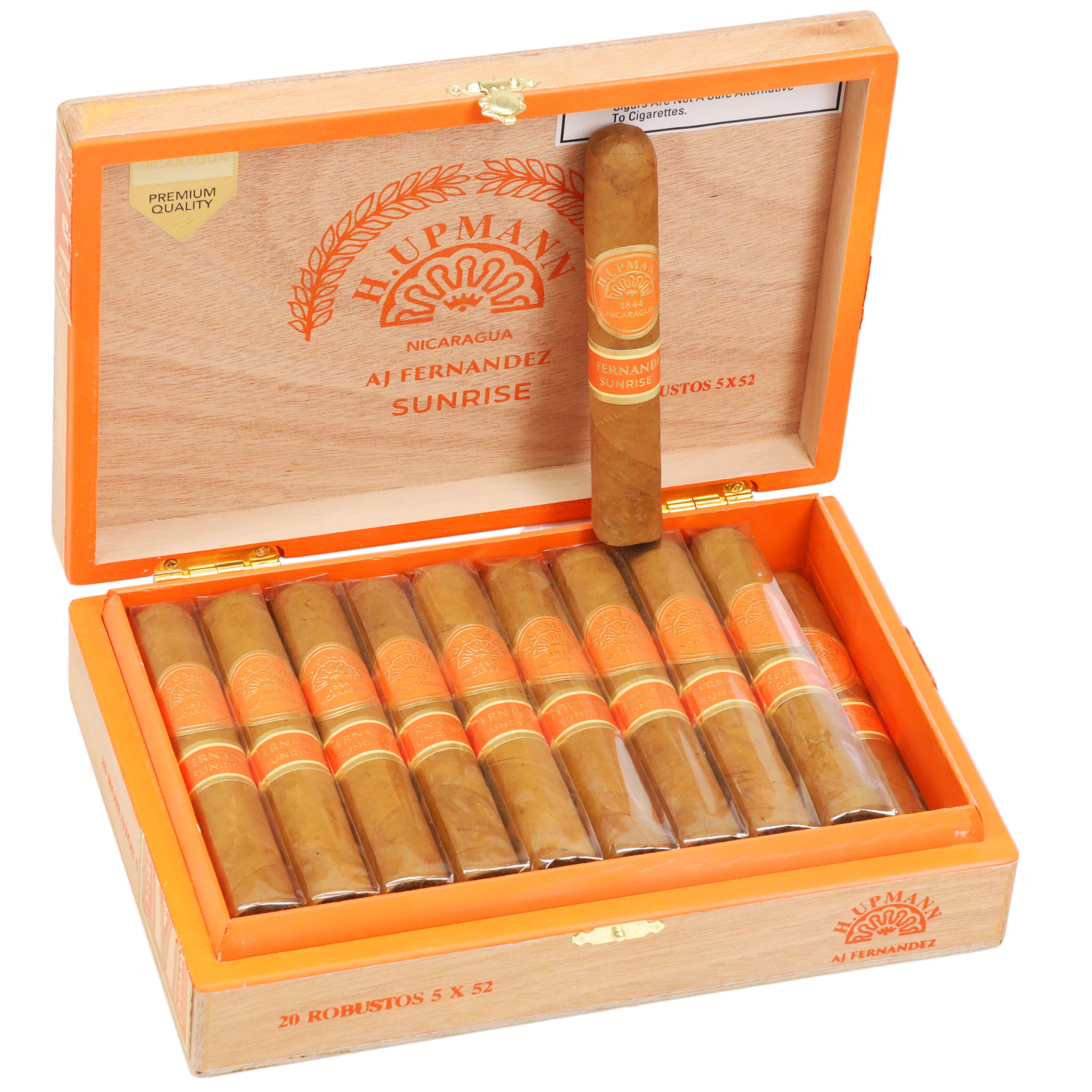 H Upmann By Aj Fernandez Sunrise Robusto 52 X 5 — Box of 20