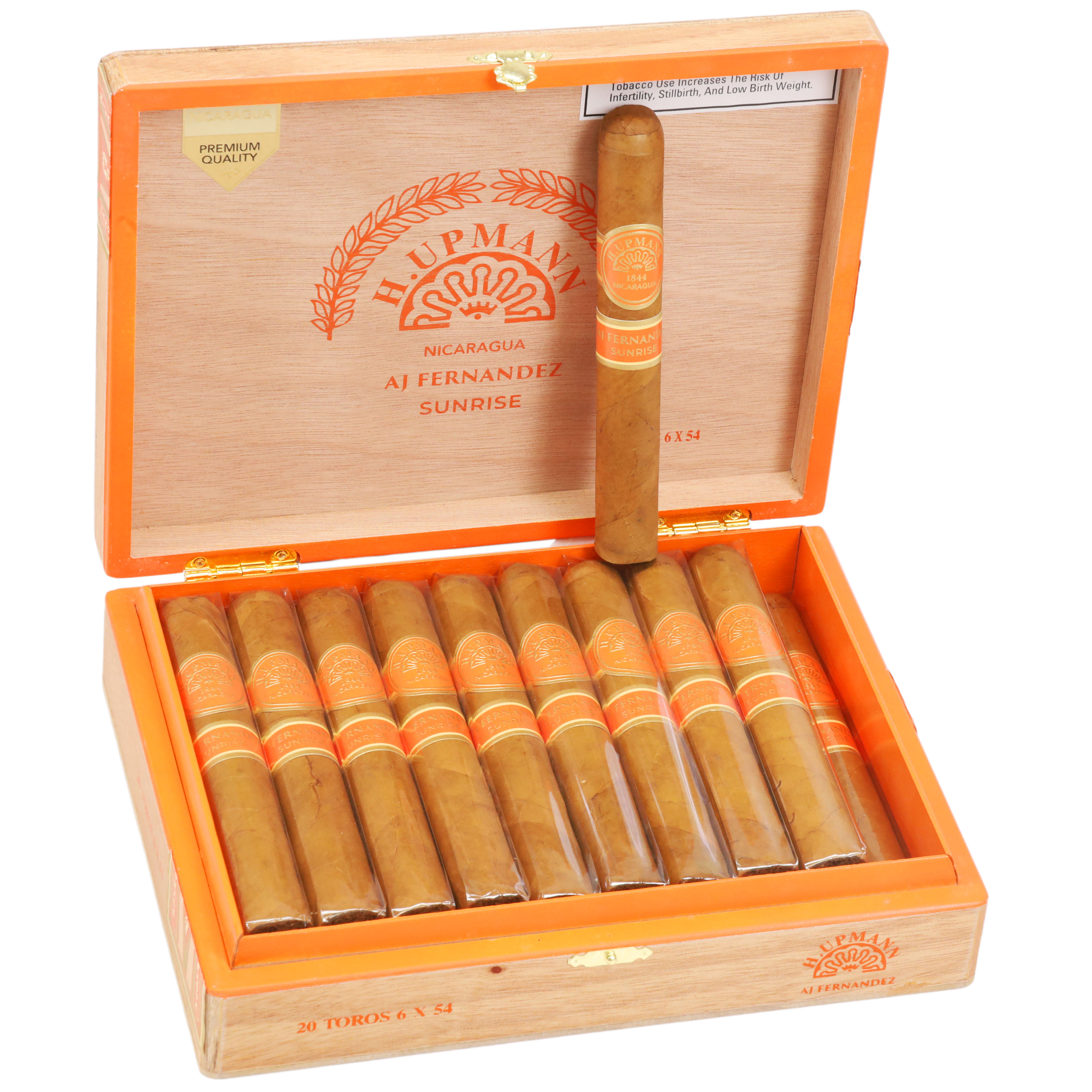 H Upmann By Aj Fernandez Sunrise Toro 54 X 6 — Box of 20
