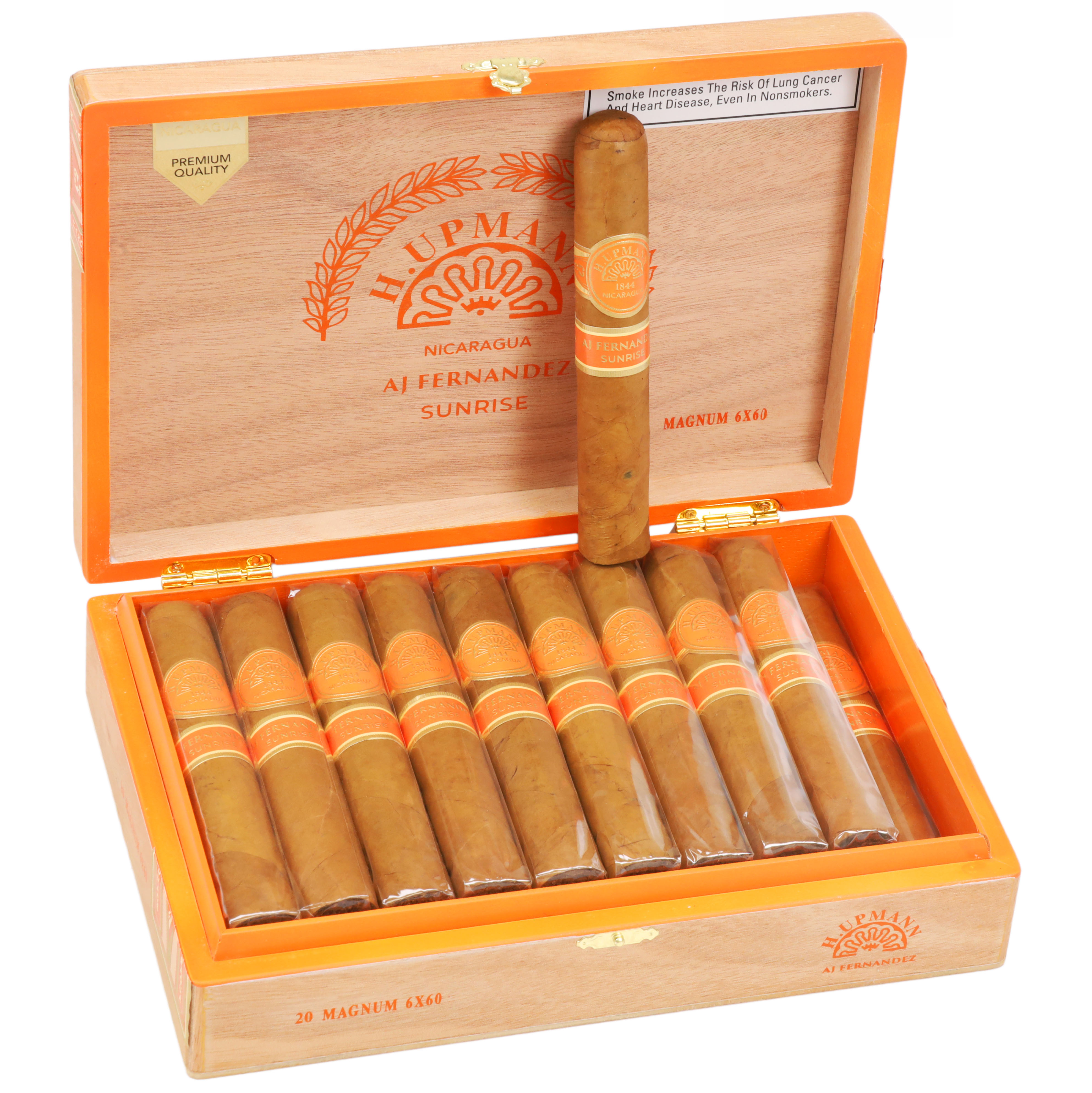 H Upmann By Aj Fernandez Sunrise Magnum 60 x 6 — Box of 20