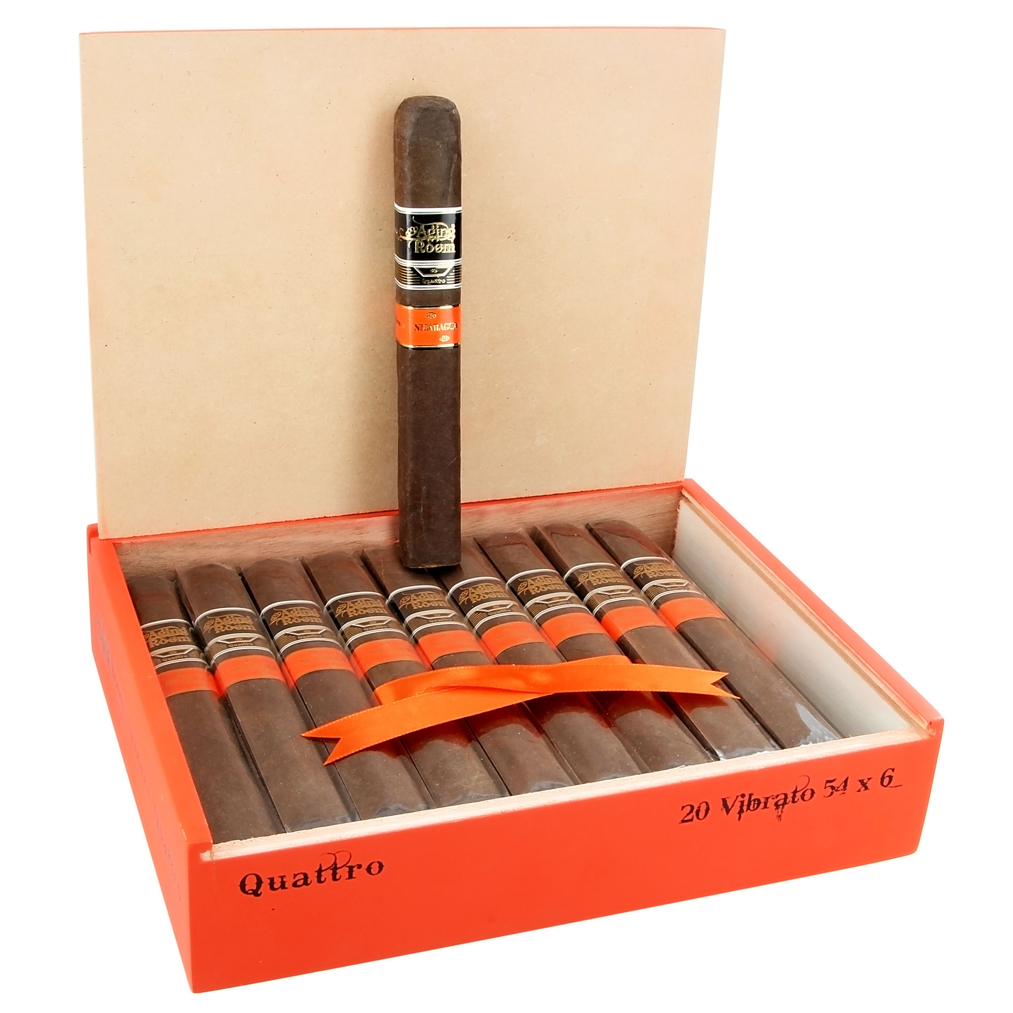 Aging Room Quattro Nicaragua Vibrato 54 X 6 — Box Of 20