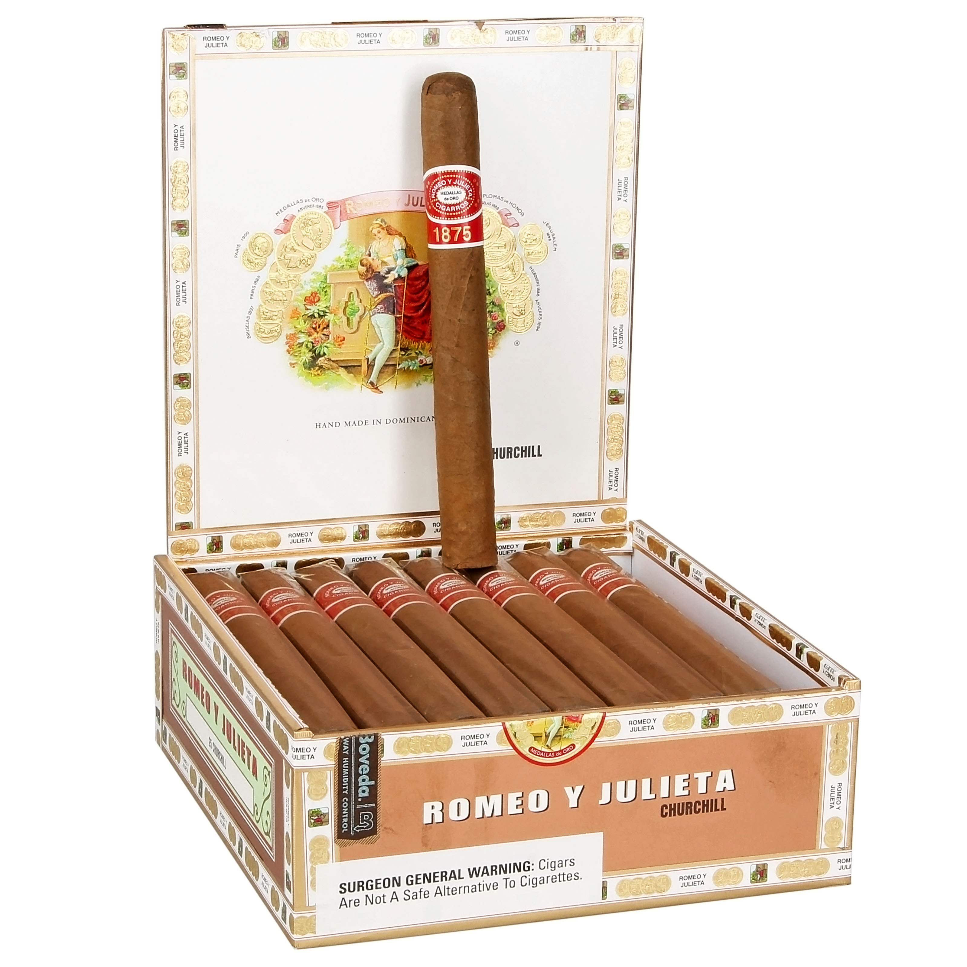 Romeo y Julieta 1875 Churchill 50 X 7 — Box Of 25