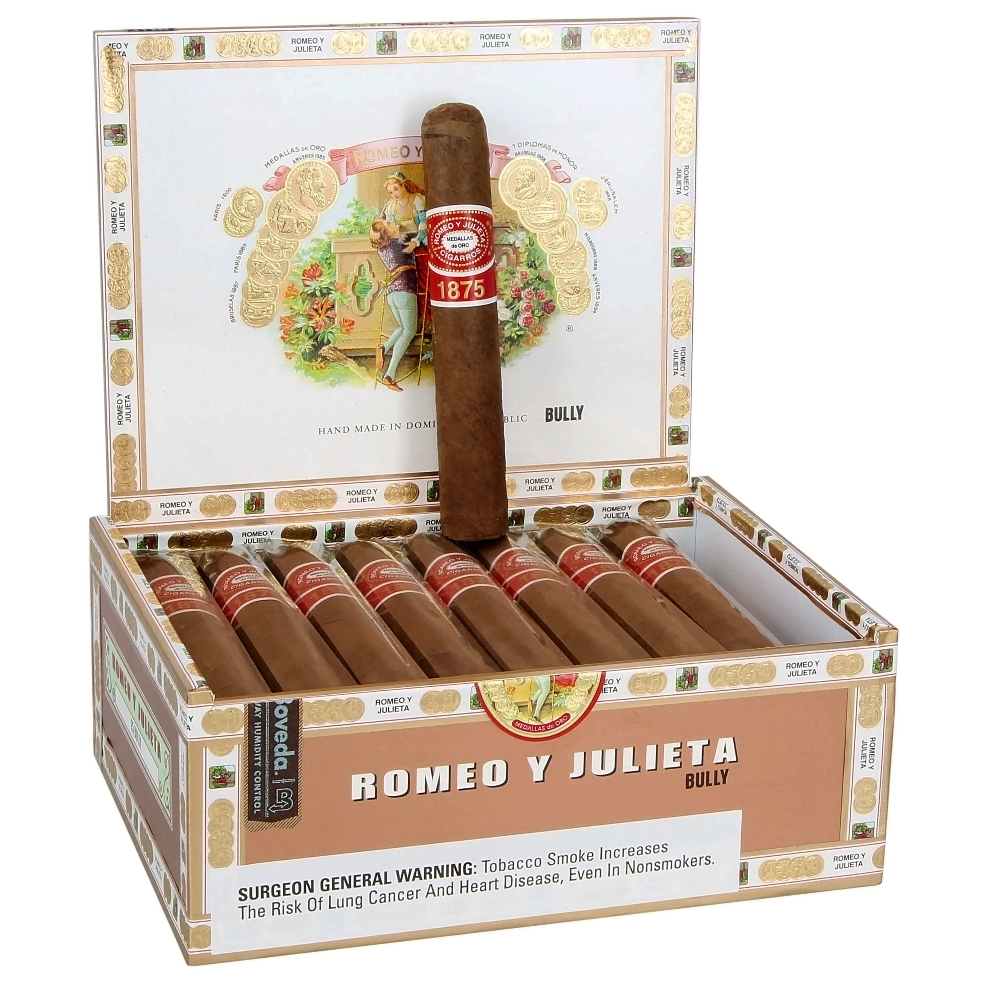 Romeo y Julieta 1875 Bully 50 X 5 — Box Of 25