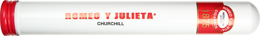 Romeo y Julieta 1875 Churchill En Tubo 50 X 7