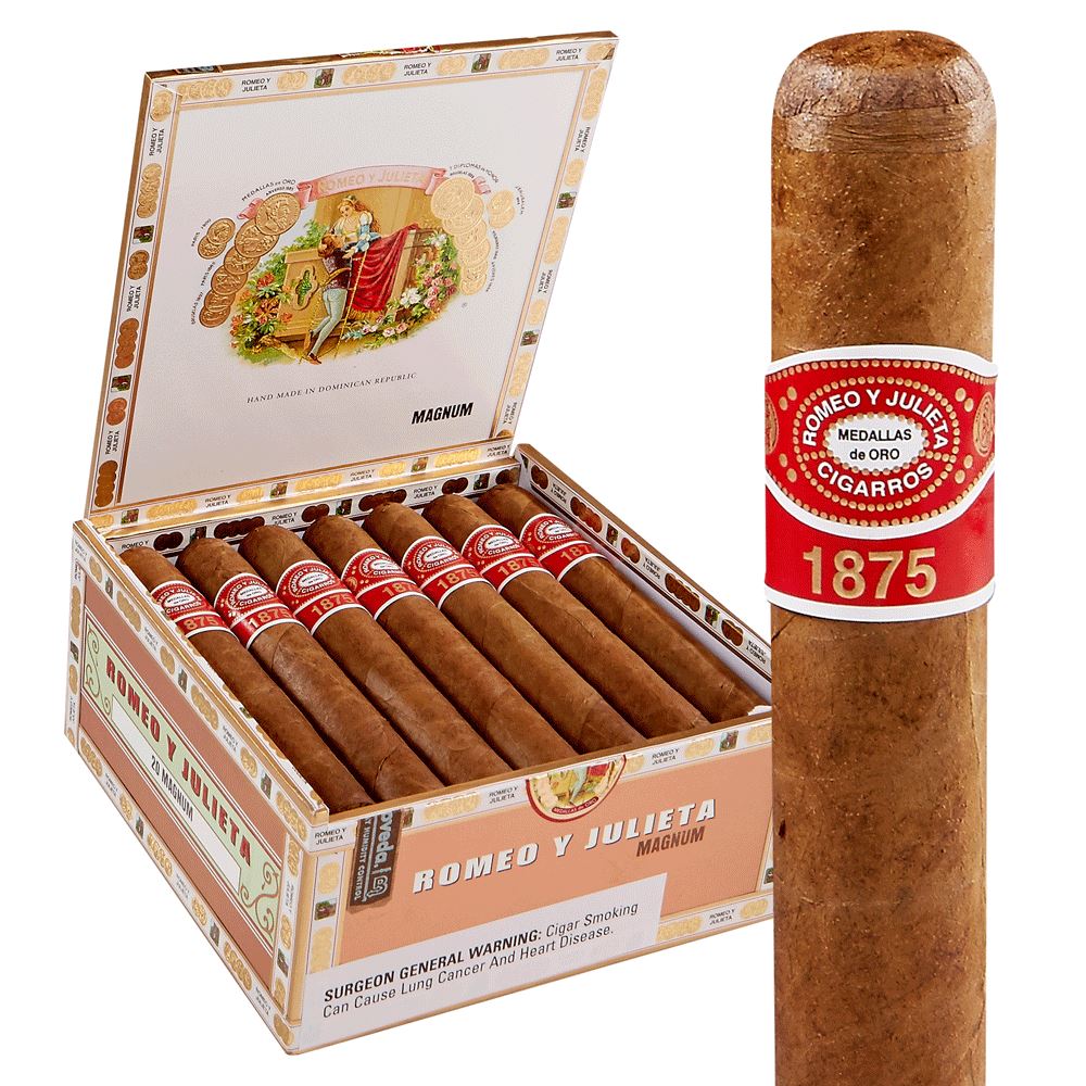 Romeo y Julieta 1875 Magnum 60 x 6 — Box Of 20