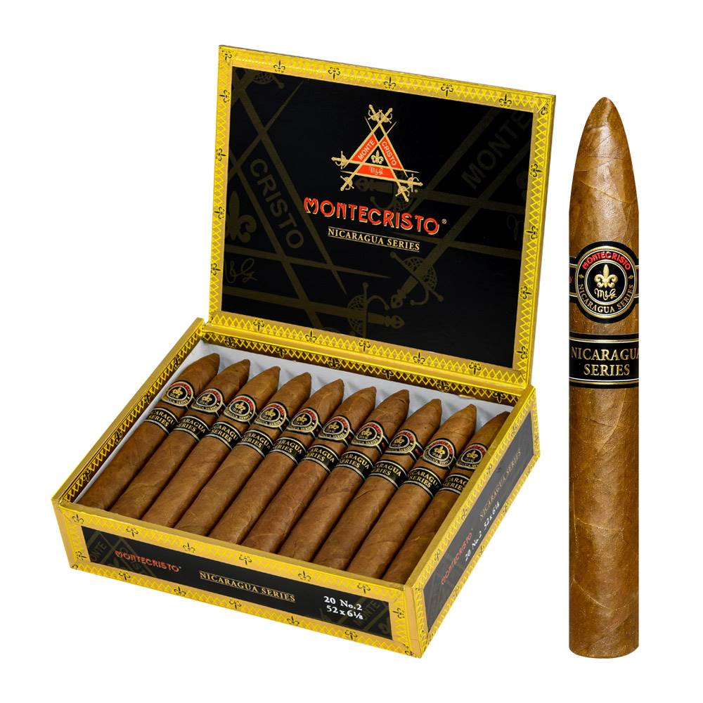 Montecristo Nicaragua No. 2 52 X 6 1/8 — Box Of 20
